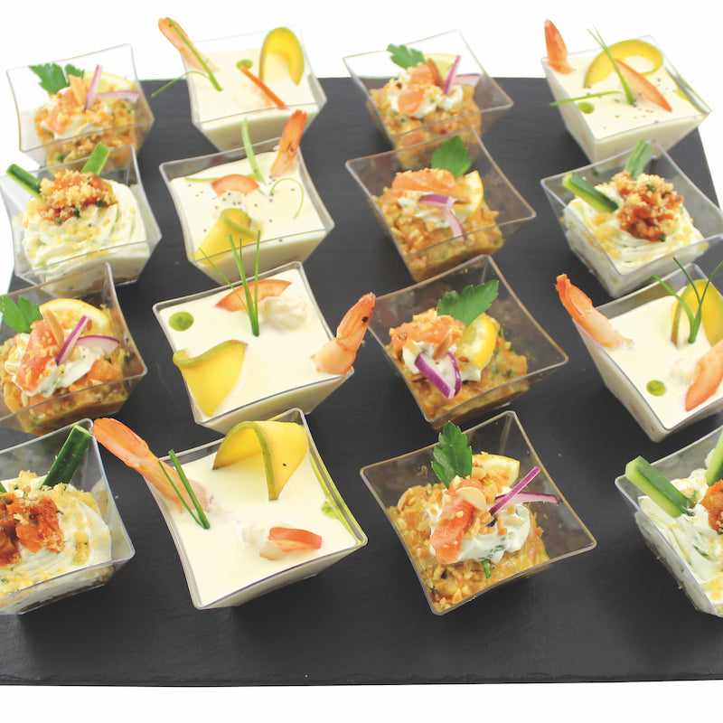 Plateau de minis verrines