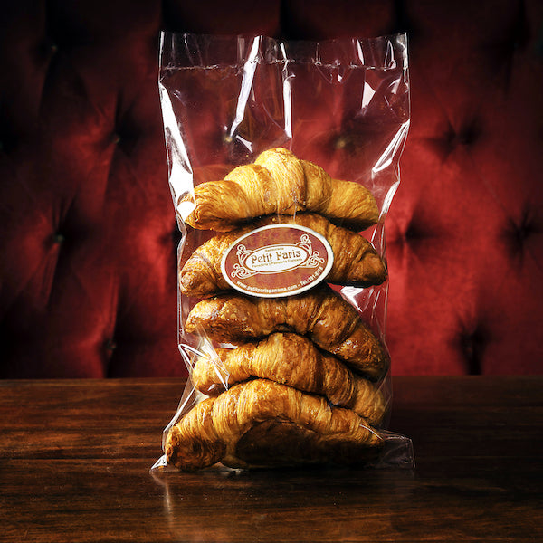Bag of pre-cooked frozen croissants X5