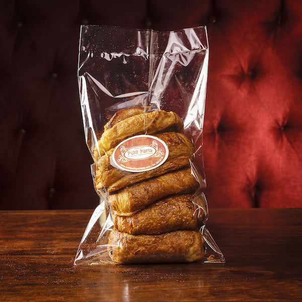 Bag of frozen pre-baked chocolate breads X5