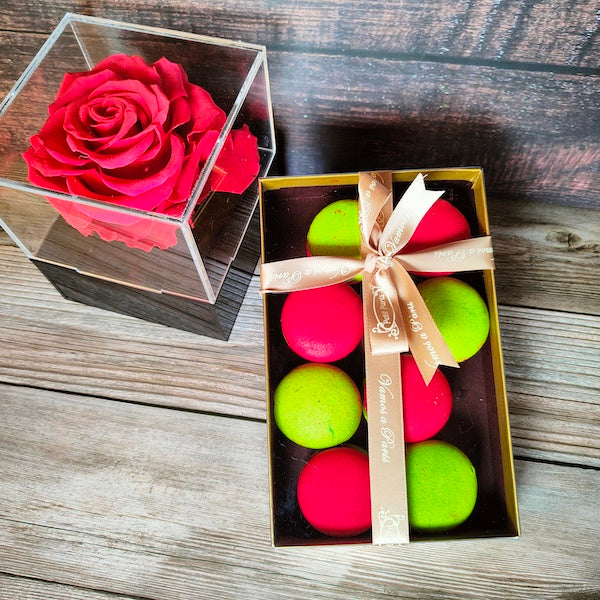 Caja de macarons
