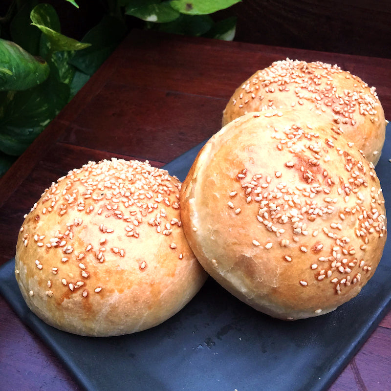 Bolsa de pan de hamburguesa brioché
