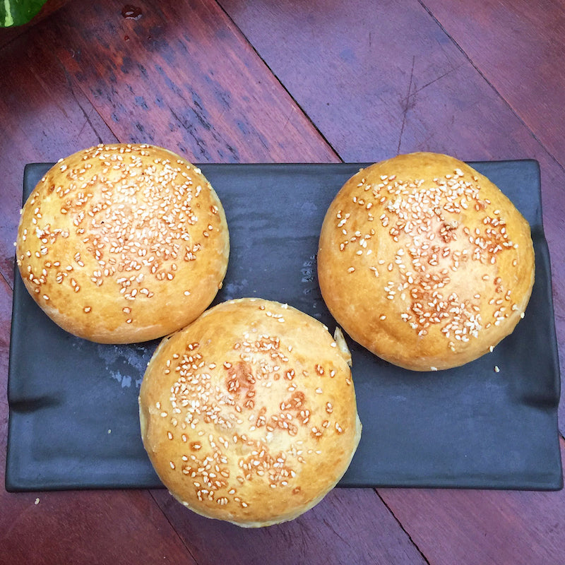 Bolsa de pan de hamburguesa brioché