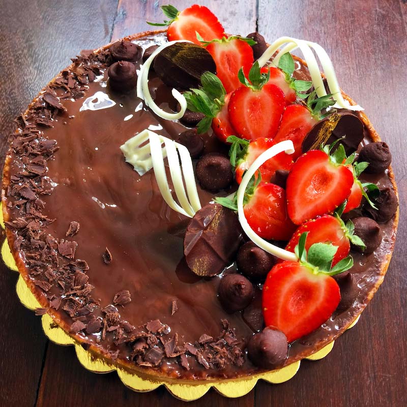 Tartaleta de chocolate